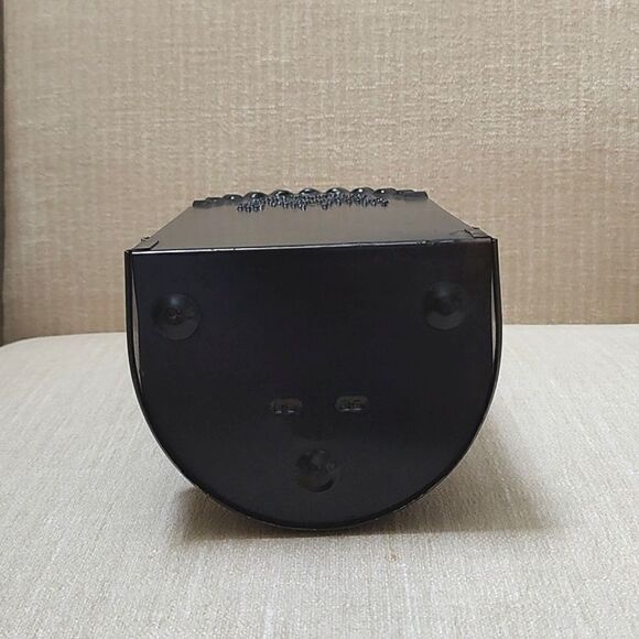 Metal Tin Punch Hurricane Candle Sconce Bronze Finish - Picture 6 of 10